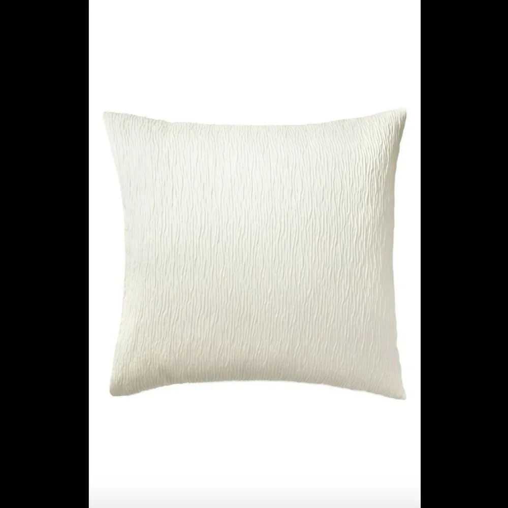 NIB $190 Donna Karan Rhythm [ 1 ] Jacquard Euro Pillow Sham‎